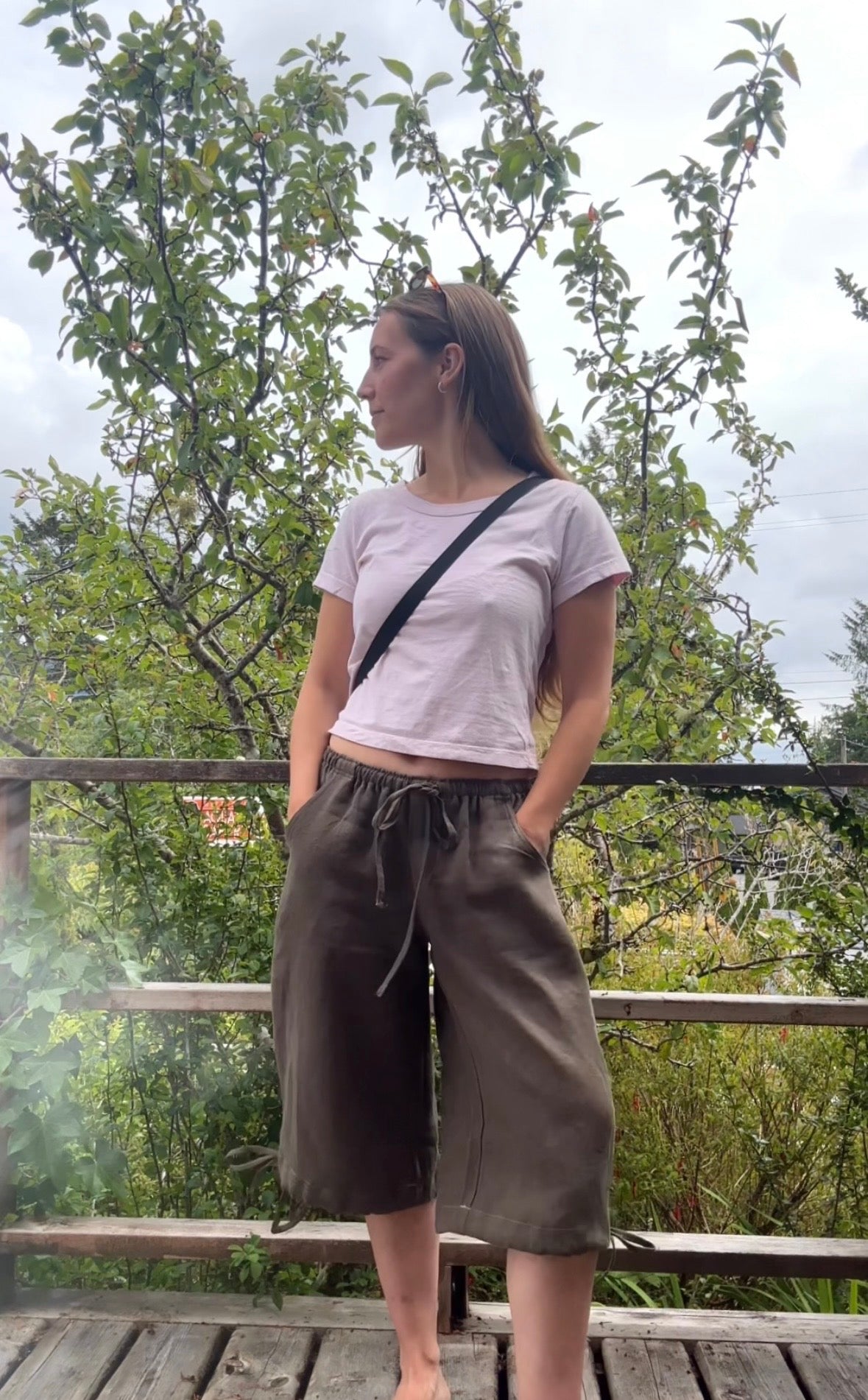 Cove Capris Olive
