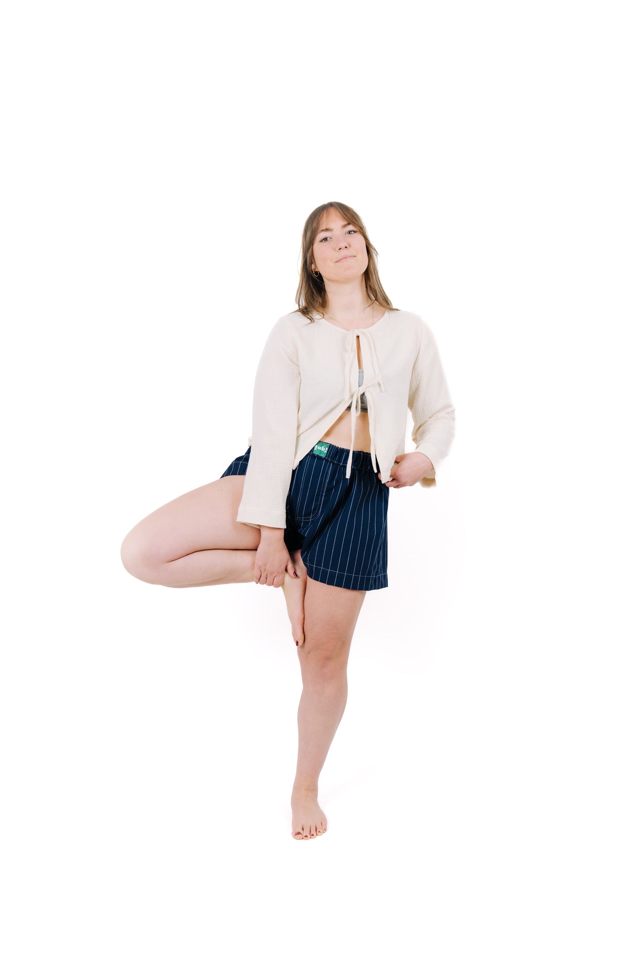 Boxer Shorts Colbalt Stripes