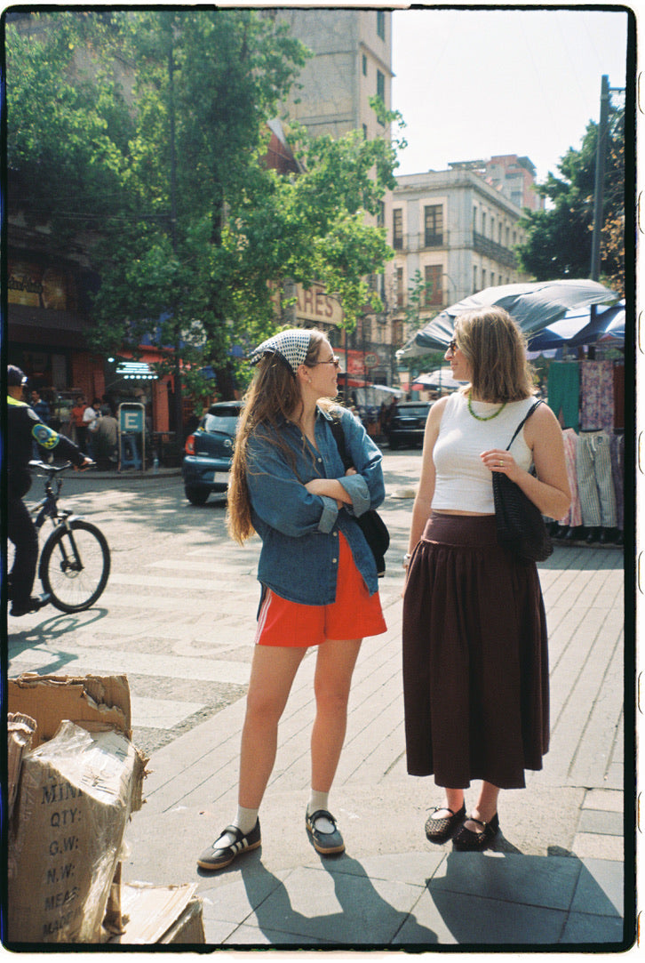 Wells Wrap Skirt Espresso