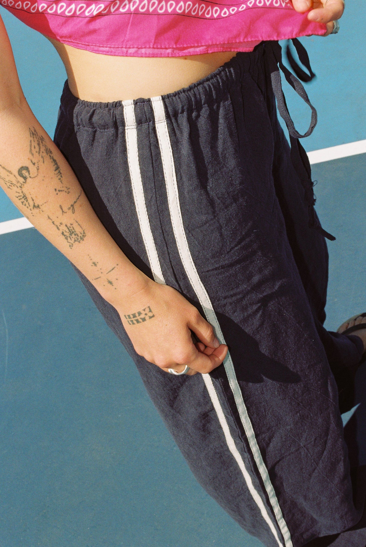 Tate Track Pant Midnight