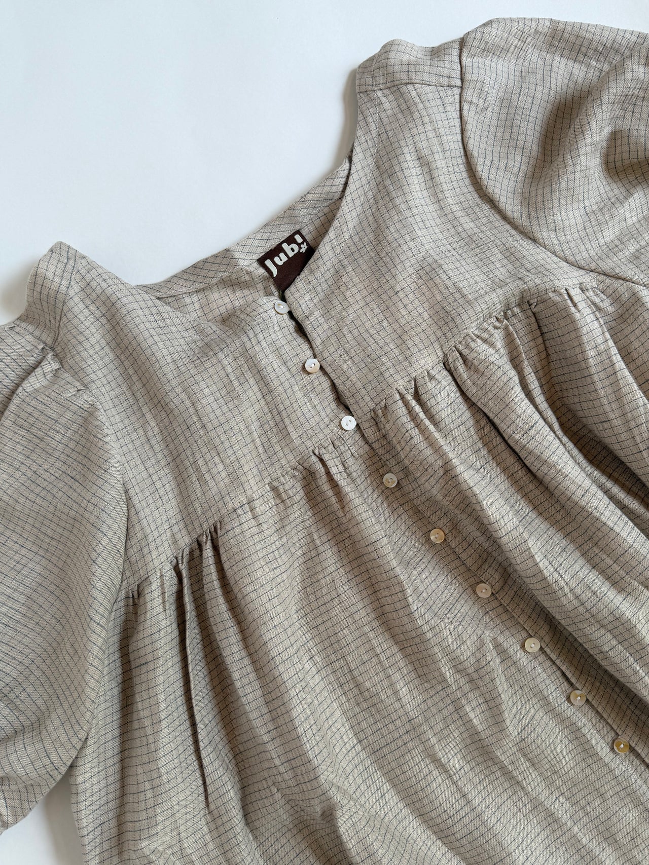 Babydoll Mini Undyed Check