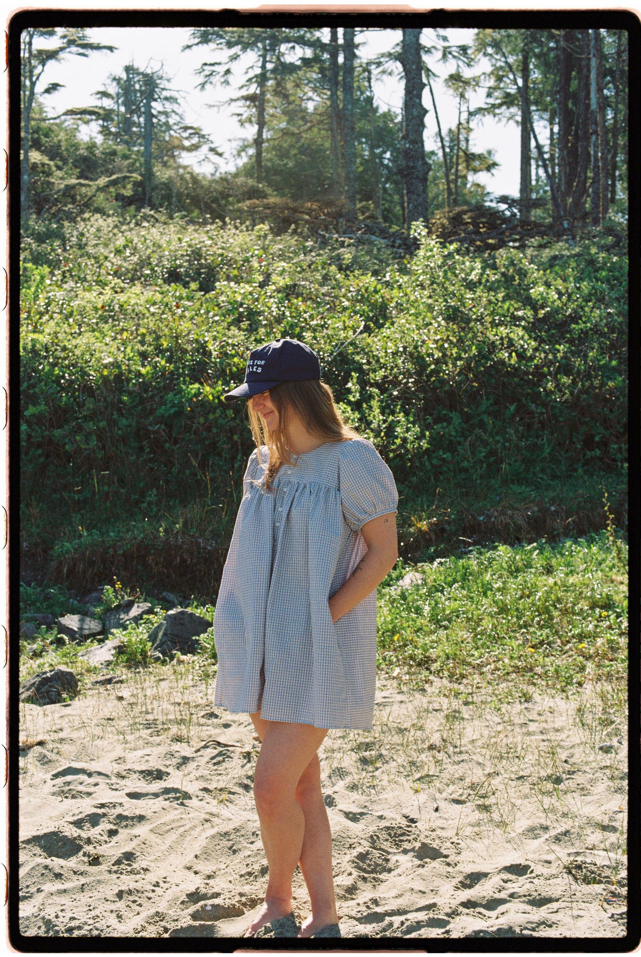 Babydoll Mini Blue Check
