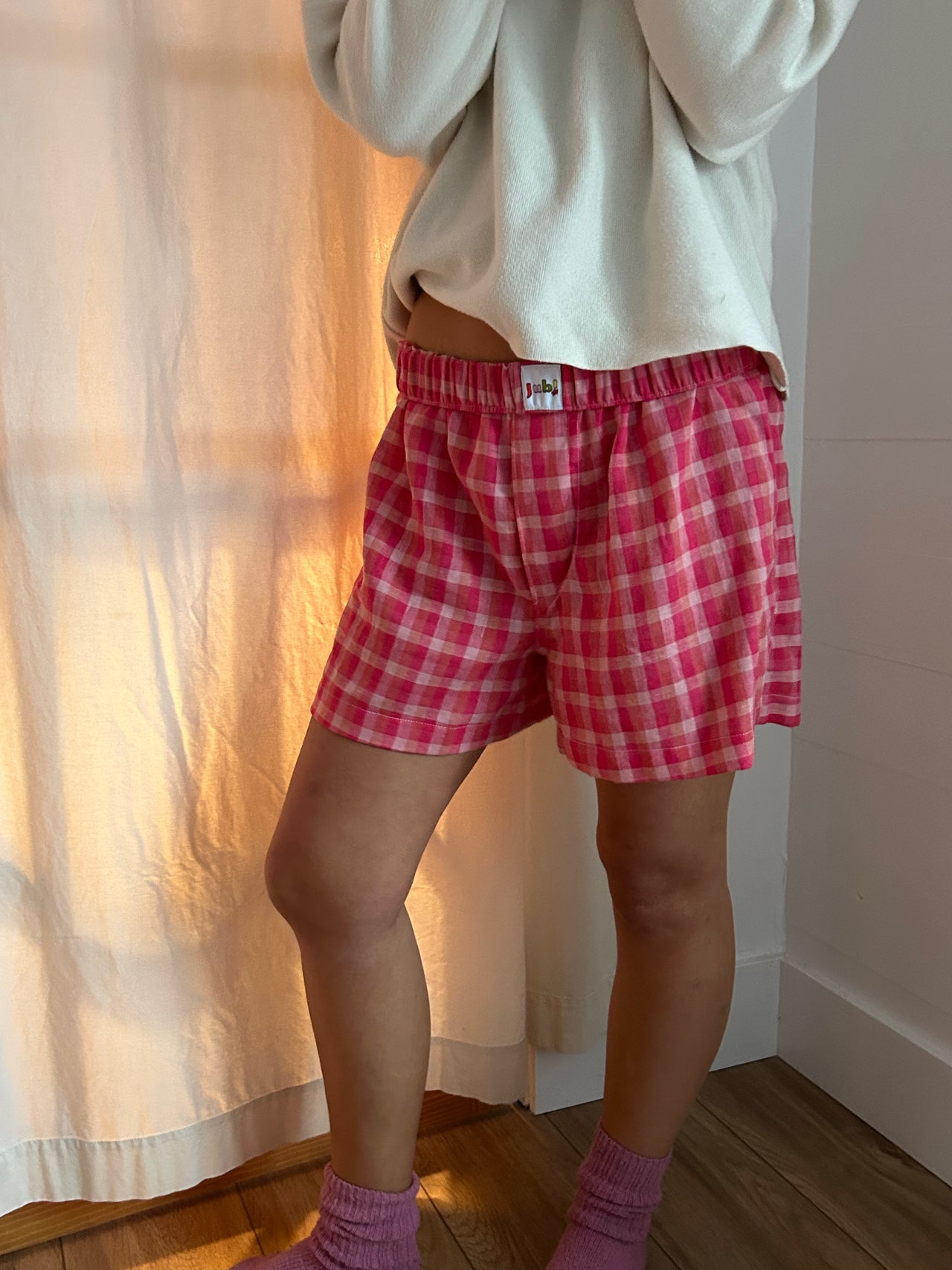 Boxer Shorts Sunset Gingham