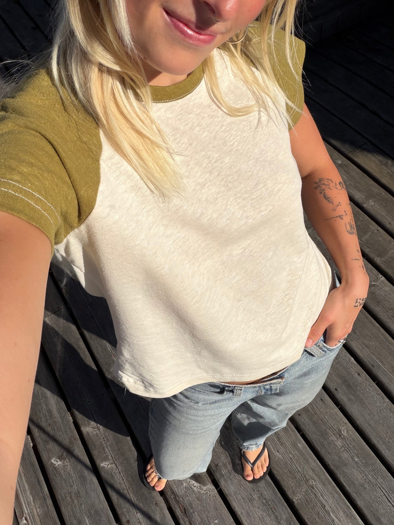 Baseball Tee Pear Season