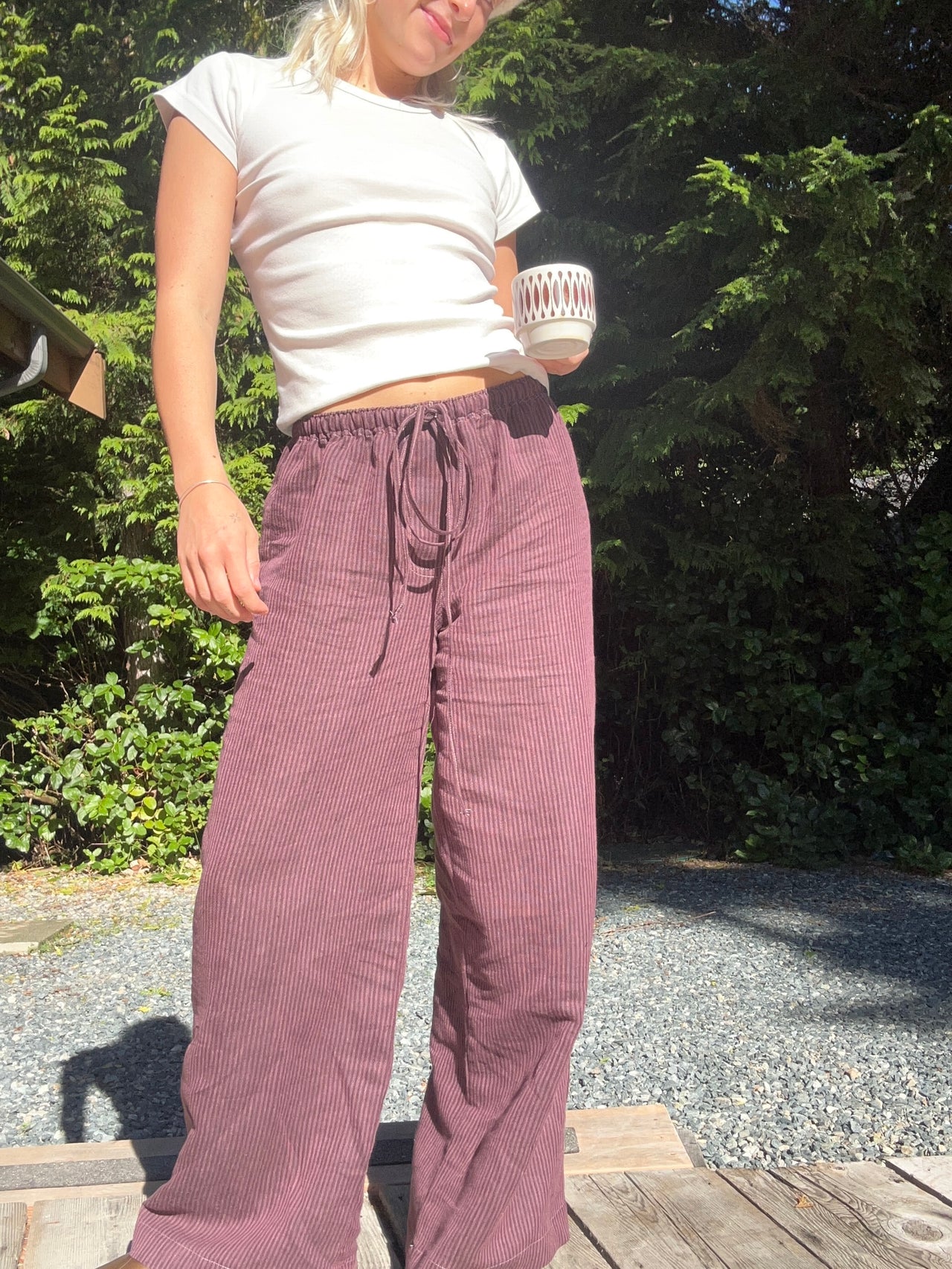 Plum Pants