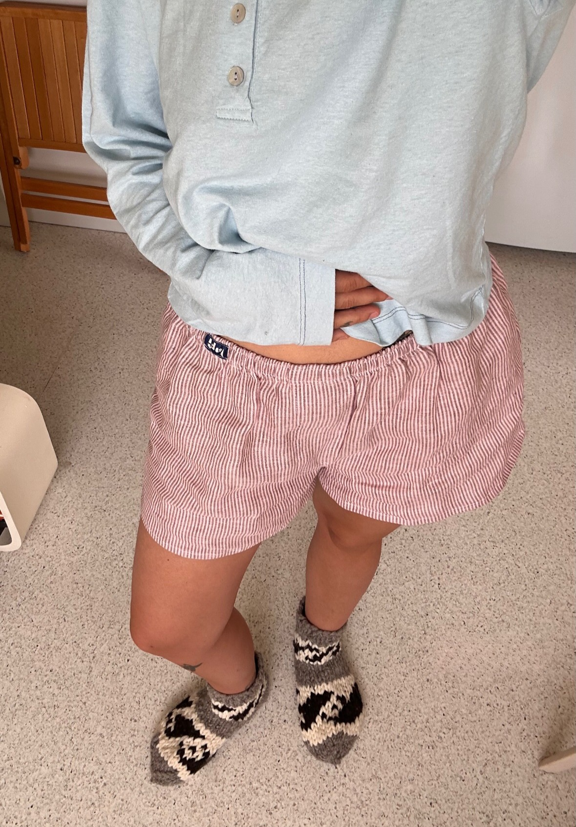 Boxer Shorts Petal Stripe